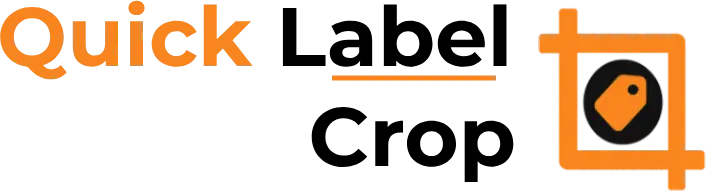 Quick Label Crop tools