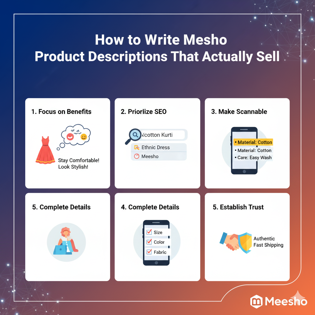Meesho Product Description Tips