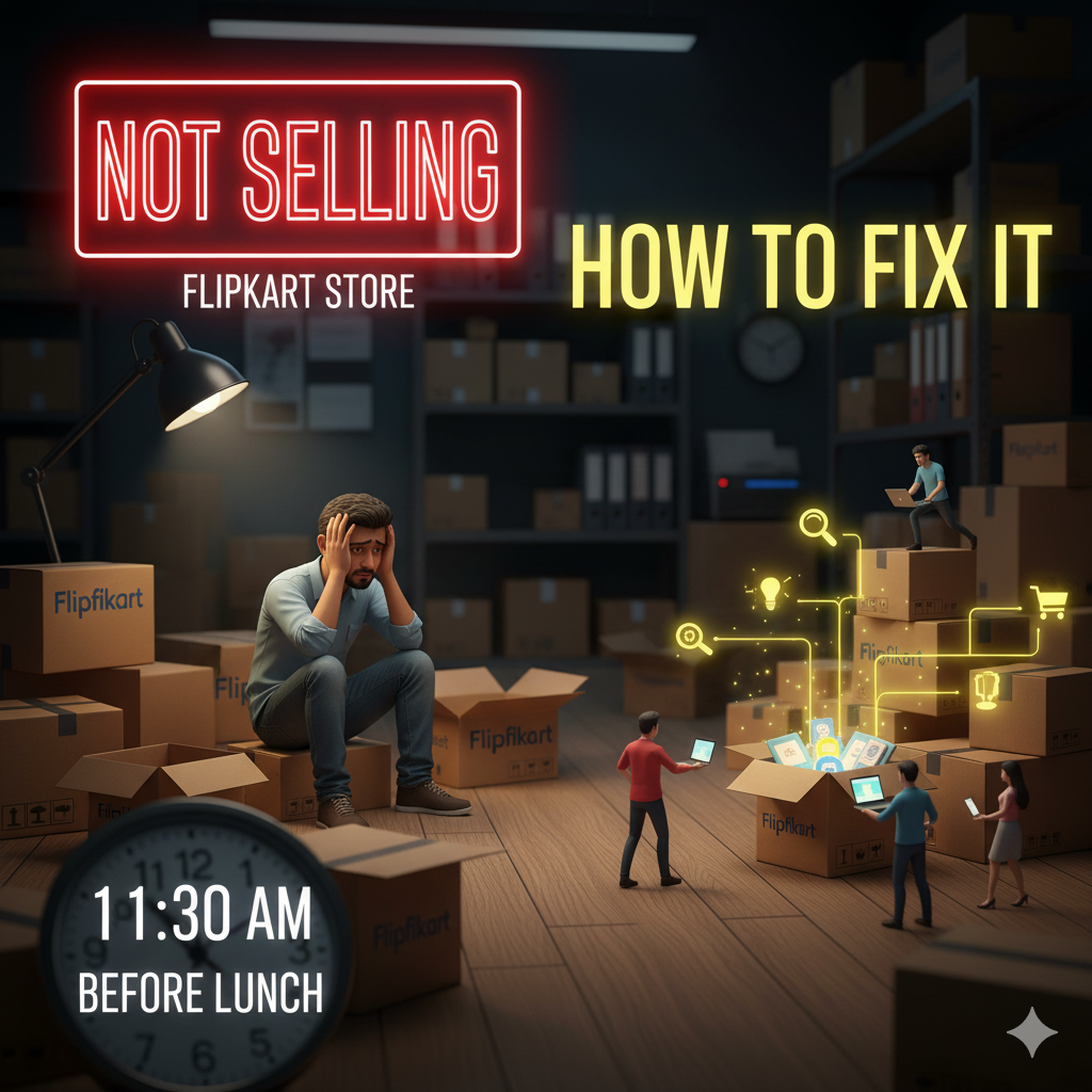 Why your Flipkart store isn’t selling